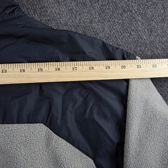 Columbia Interchange Bugaboo Fleece Jacket Mens Size L Gray Black Zip Up Outdoor - Picture 7 of 9